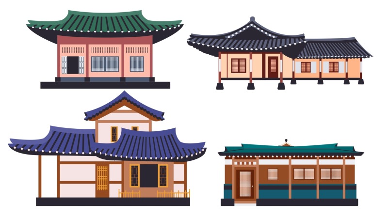 Korean traditional architecture template pattern (9)