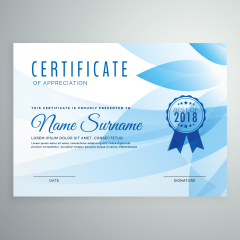 High quality certificate template pattern (226)