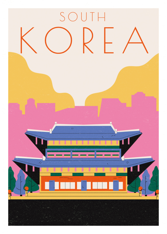 Korean traditional architecture template pattern (8)