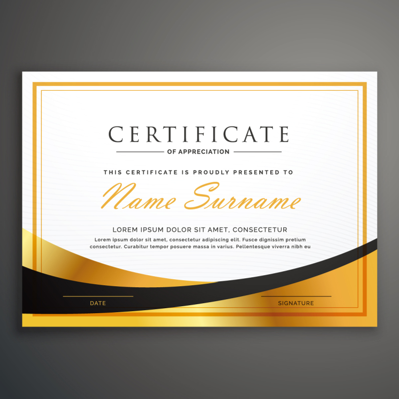 High quality certificate template pattern (198)