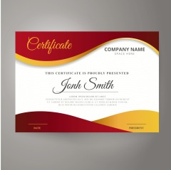 High quality certificate template pattern (277)