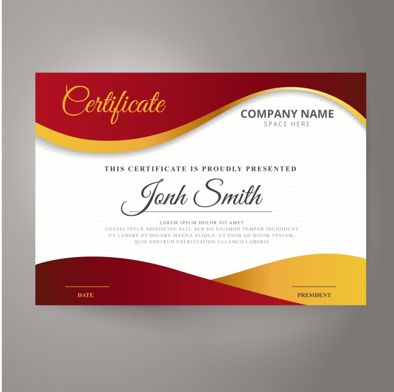 High quality certificate template pattern (277)