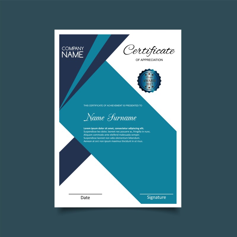 High quality certificate template pattern (278)