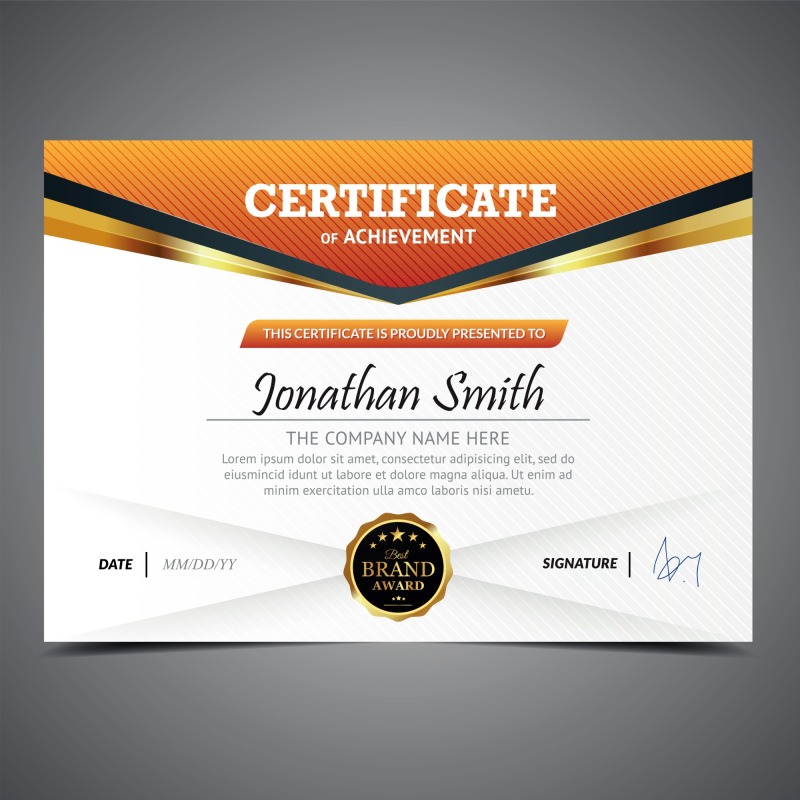 High quality certificate template pattern (293)