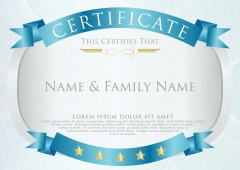 High quality certificate template pattern (251)