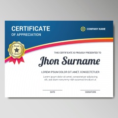 High quality certificate template pattern (274)
