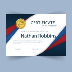 High quality certificate template pattern (257)