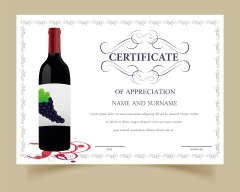 High quality certificate template pattern (313)