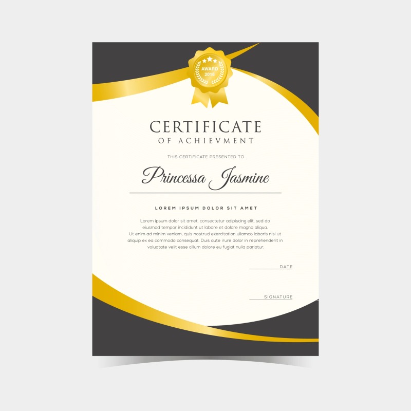 High quality certificate template pattern (276)