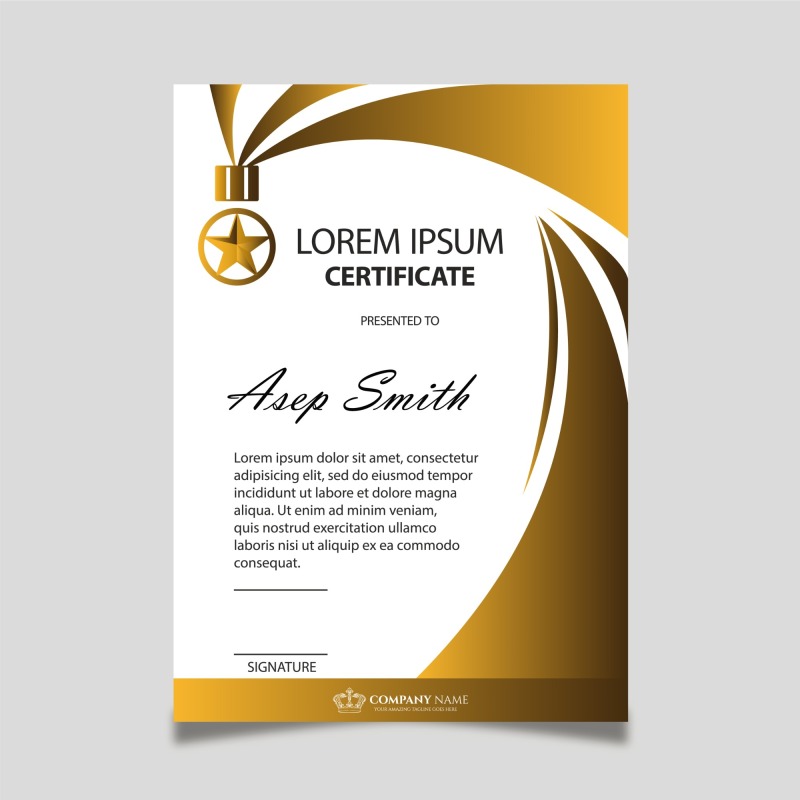 High quality certificate template pattern (287)
