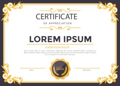 High quality certificate template pattern (268)