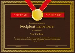 High quality certificate template pattern (319)
