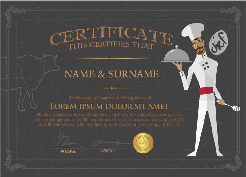 High quality certificate template pattern (354)