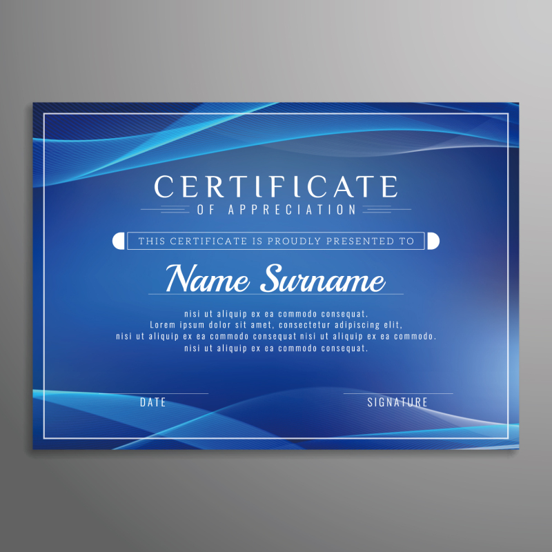 High quality certificate template pattern (8)