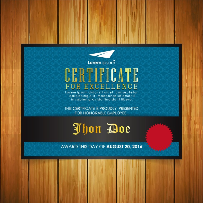 High quality certificate template pattern (362)