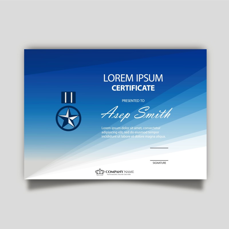 High quality certificate template pattern (377)