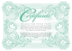 High quality certificate template pattern (381)