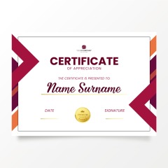 High quality certificate template pattern (373)