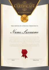 High quality certificate template pattern (416)