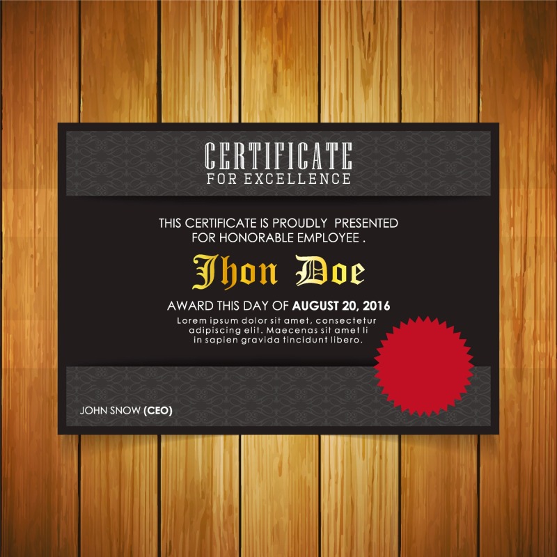 High quality certificate template pattern (359)