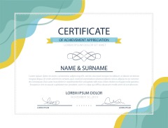 High quality certificate template pattern (369)