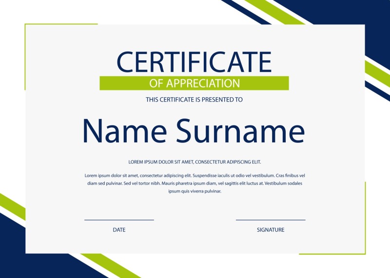 High quality certificate template pattern (398)