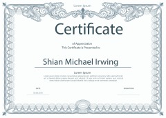 High quality certificate template pattern (374)