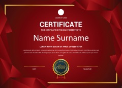 High quality certificate template pattern (367)