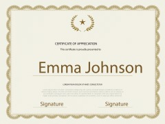 High quality certificate template pattern (385)