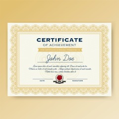High quality certificate template pattern (363)