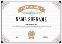 High quality certificate template pattern (383)