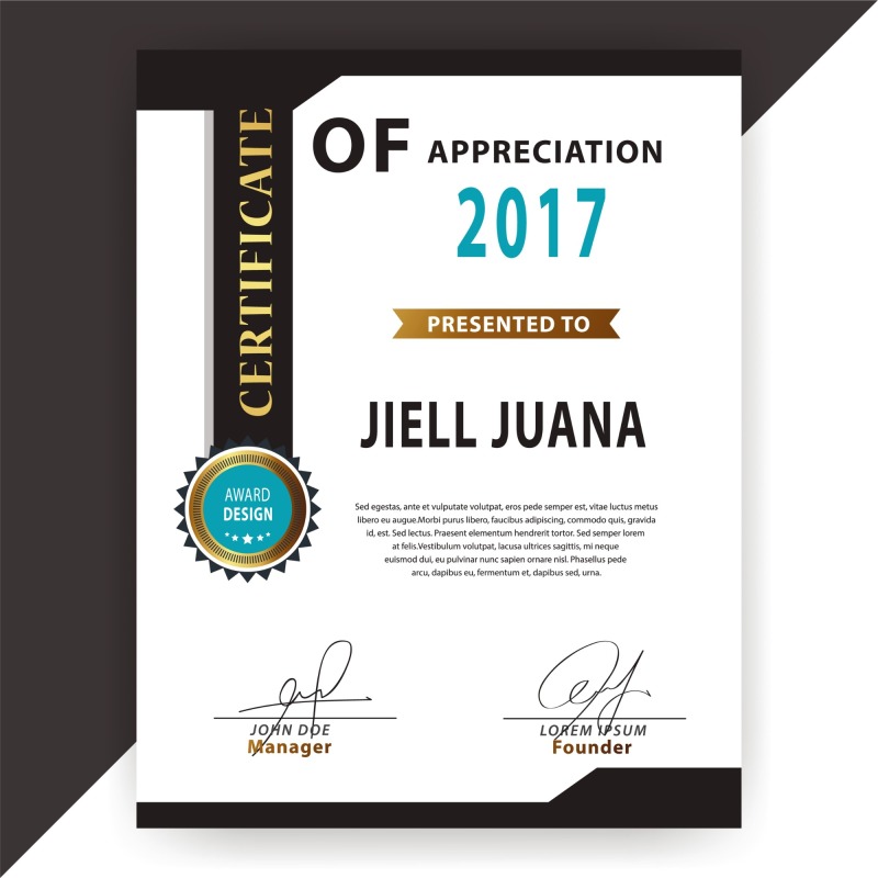 High quality certificate template pattern (365)