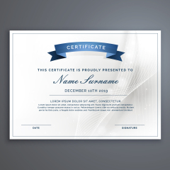 High quality certificate template pattern (417)
