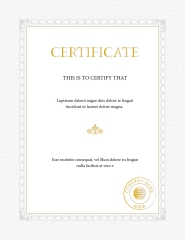 High quality certificate template pattern (399)