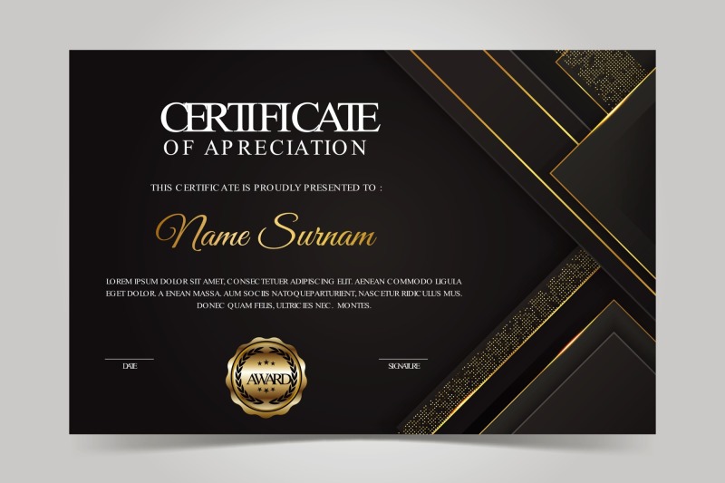 High quality certificate template pattern (434)