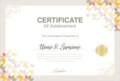 High quality certificate template pattern (435)