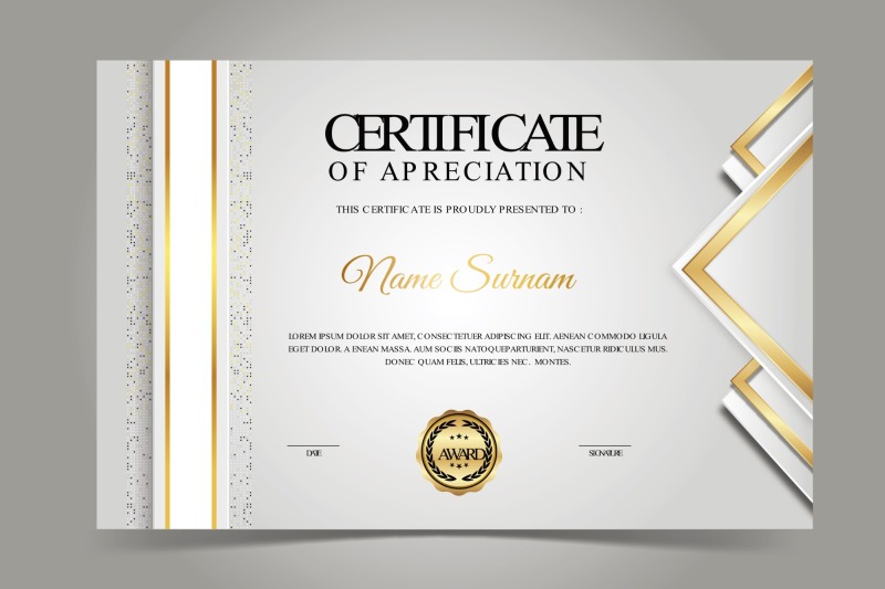 High quality certificate template pattern (446)
