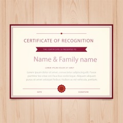 High quality certificate template pattern (420)