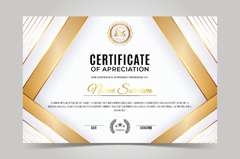 High quality certificate template pattern (432)