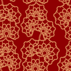 Chinese style decorative pattern background template (50)