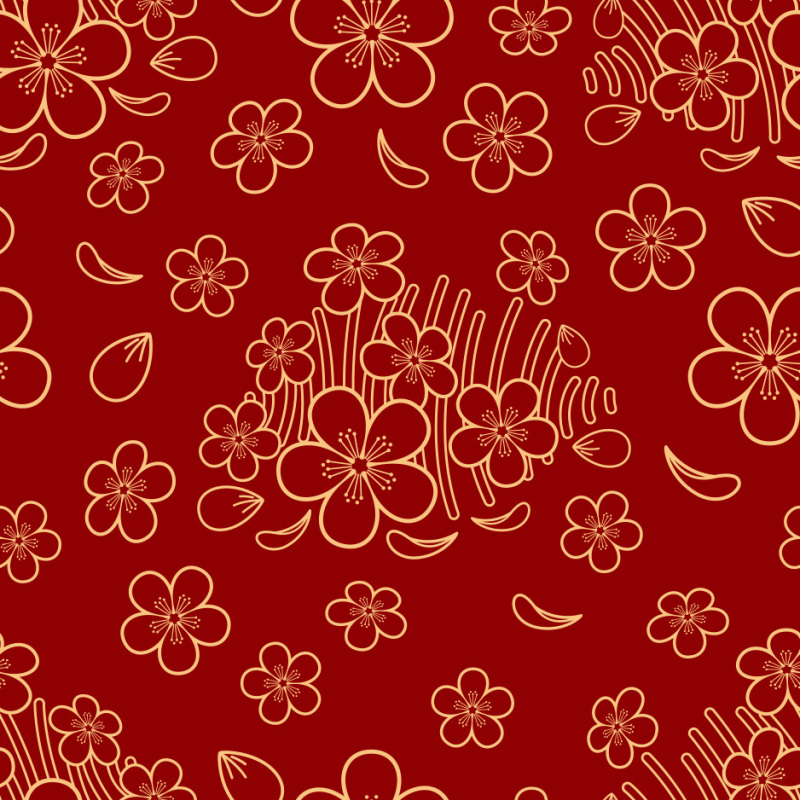 Chinese style decorative pattern background template (51)