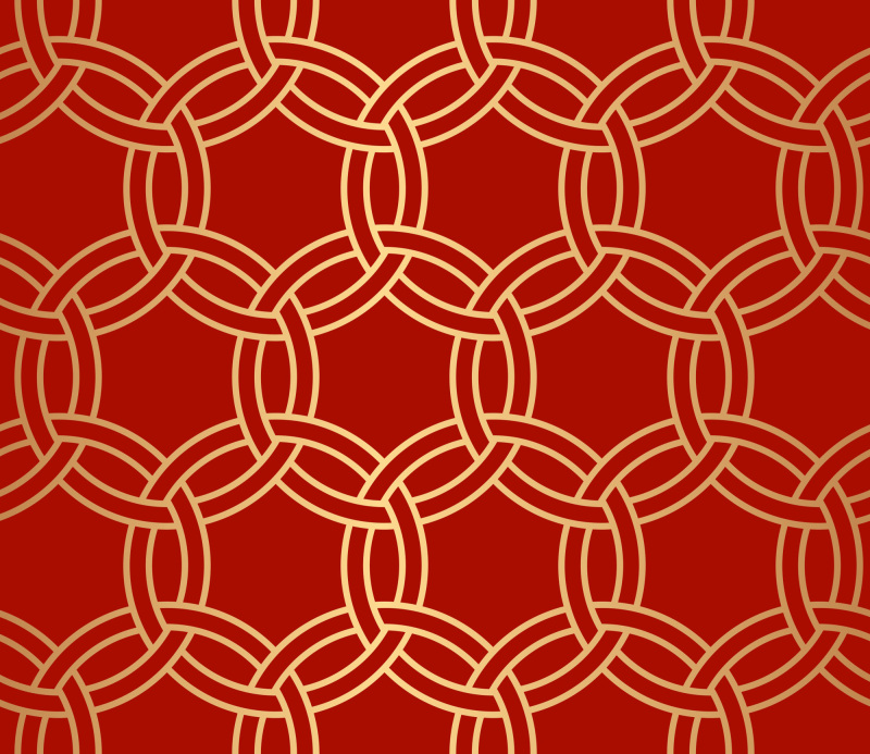 Chinese style decorative pattern background template (66)