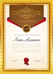 High quality certificate template pattern (421)