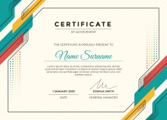 High quality certificate template pattern (447)
