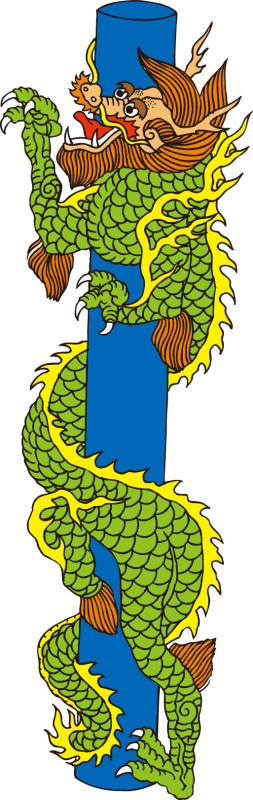 Chinese style traditional dragon pattern template (100)