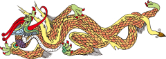 Chinese style traditional dragon pattern template (25)