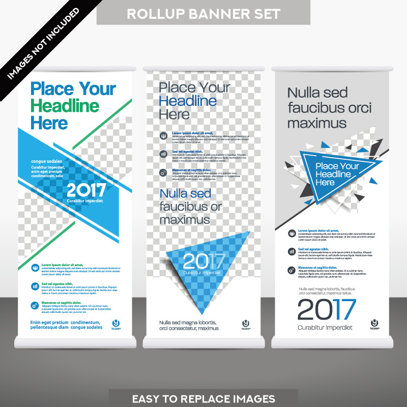 High quality pull-up banner template pattern (88)