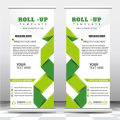 High quality pull-up banner template pattern (116)