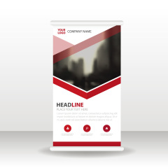 High quality pull-up banner template pattern (81)