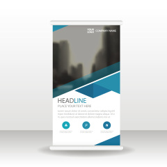 High quality pull-up banner template pattern (98)